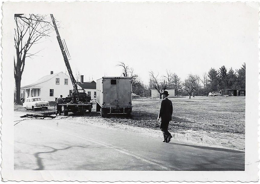 1959 pole repair